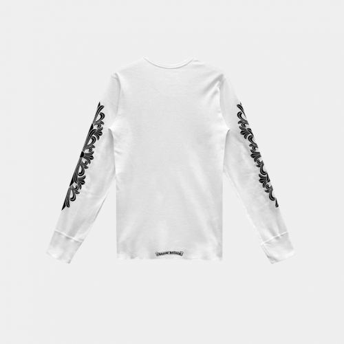 Лонгслив Chrome Hearts Longsleeve Horseshoe Thermal White