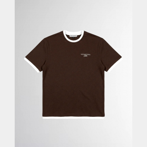 Футболка Sabe KicksTown Logo T-shirt Brown