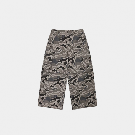 Брюки MasonPrince Rock Wide-Leg Cargo Camo Grey