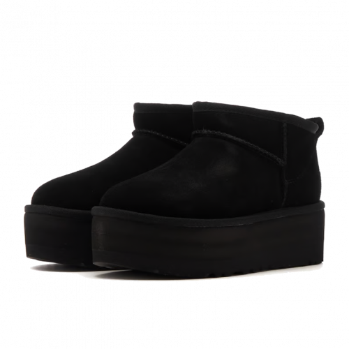 UGG Classic Ultra Mini Platform Boot Black (W)