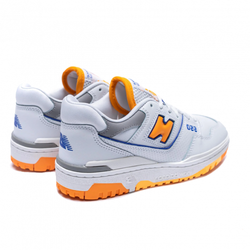 Кроссовки New Balance 550 White Vibrant Orange