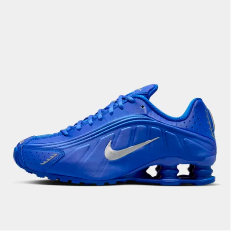 Кроссовки Nike Shox R4 Racer Blue Metallic Silver (W)