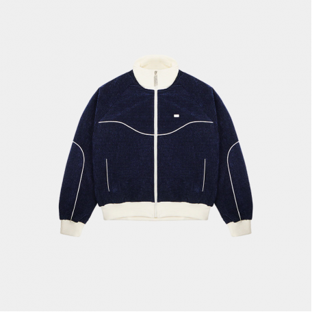Куртка Trendt Vision Velour Track Jacket Blue