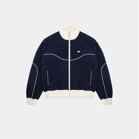 Куртка Trendt Vision Velour Track Jacket Blue