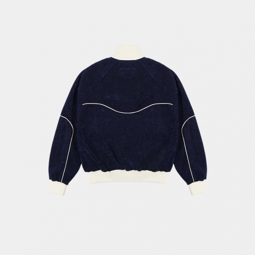 Куртка Trendt Vision Velour Track Jacket Blue