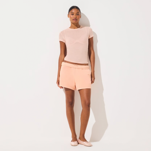 Футболка SKIMS Sheer Cotton T-Shirt Villa
