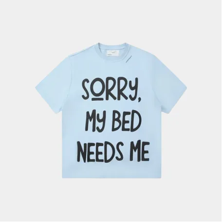 Футболка Roaringwild Arch Sorry My Bed Needs Me Logo Blue